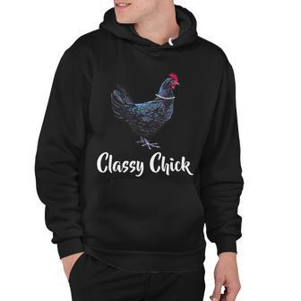 Classy Chick - Funny Cute Hoodie - Monsterry AU