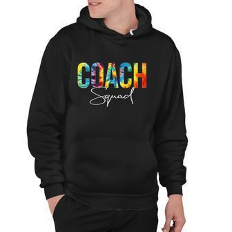 Coach Squad Tie Dye Hello Back To School Hoodie - Monsterry