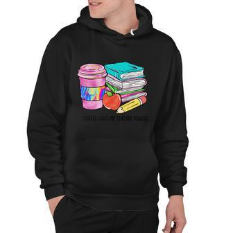 Coffee Gives Me Teacher Powers Graphic Plus Size Shirt Premium For Teacher Hoodie - Monsterry AU