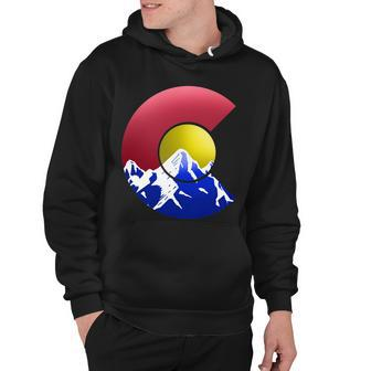 Colorado Mountains Tshirt Hoodie - Monsterry UK