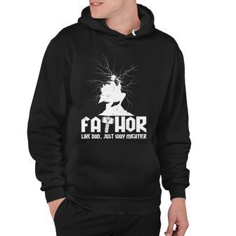 Cool Fathers Day Mighty Fathor Hoodie - Monsterry