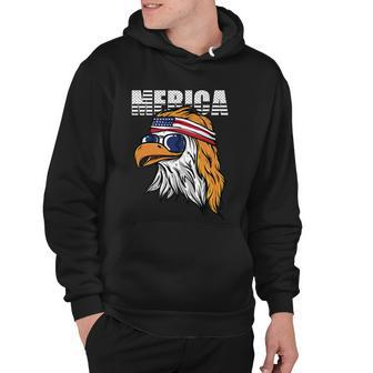 Cool Merica Eagle Mullet Usa 4Th Of July Gift Hoodie - Monsterry AU