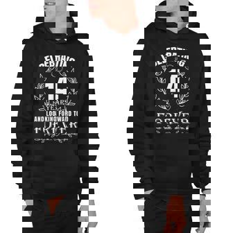 Cute 14Th Wedding Anniversary For Couples Married 14 Year Hoodie | Seseable CA