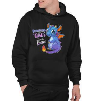 Cute Dragons Are A Girls Best Friend Hoodie - Monsterry AU