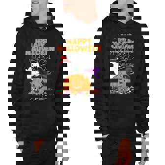 Cute Happy Halloween Friends V2 Hoodie - Thegiftio UK