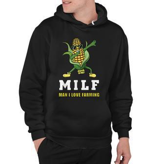 Dabbing Corn Cob Farmer Gift | Man I Love Farming Hoodie - Monsterry DE