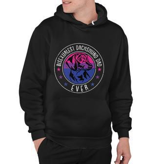 Dachshund Dad Lgbtcute Giftq Bicute Giftsexual Pride Doxie Dog Lover Ally Gift Hoodie - Monsterry