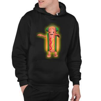 Dancing Hot Dog Funny Filter Meme Tshirt Hoodie - Monsterry
