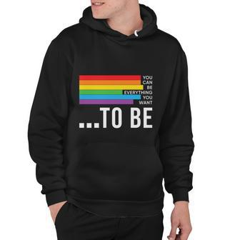 Dare To Be Yourself Lgbt Pride Month Hoodie - Monsterry UK