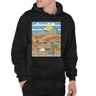 Daytime El Capitan Guadalupe Mountains National Park Texas Hoodie - Seseable