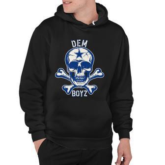 Dem Boyz Dallas Skull Crossbones Star Texas Fan Pride Hoodie - Thegiftio UK