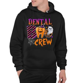Dental Boo Crew Funny Boo Th Dentist Matching Halloween Hoodie - Seseable