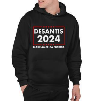 Desantis 2024 Make America Florida Election Logo V2 Hoodie - Monsterry UK