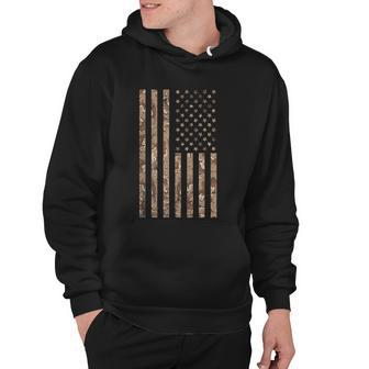 Desert Camo American Flag Military Tactical Camouflage Usa Funny Gift Hoodie - Monsterry DE