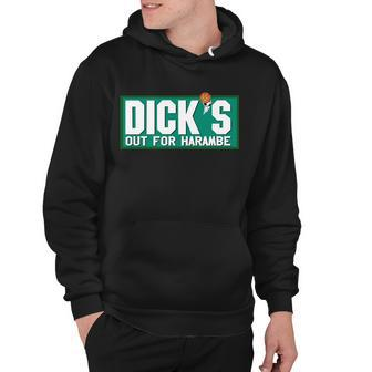 Dicks Out For Harambe Rip Rest In Peace Parody Tshirt Hoodie - Monsterry UK
