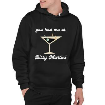 Dirty Martini Cocktail Gin And Olives Bartender Men Hoodie - Thegiftio UK