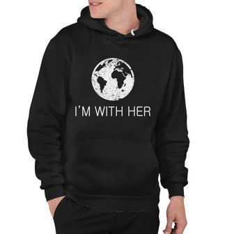 Distressed Earth Day Im With Her Science March Tshirt Hoodie - Monsterry DE