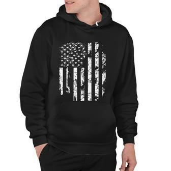 Distressed Flag Usa Military Great Gift Hoodie - Monsterry