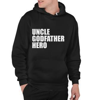 Distressed Uncle Godfather Hero Hoodie - Monsterry
