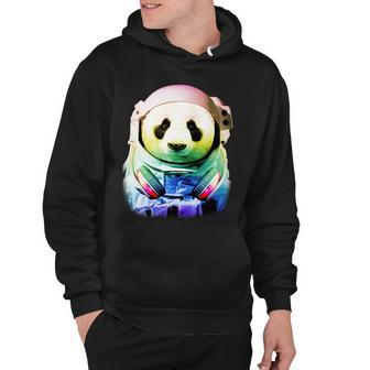 Dj Panda Astronaut Hoodie - Monsterry