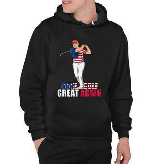 Donald Trump Funny Golf Gift Hoodie - Monsterry AU