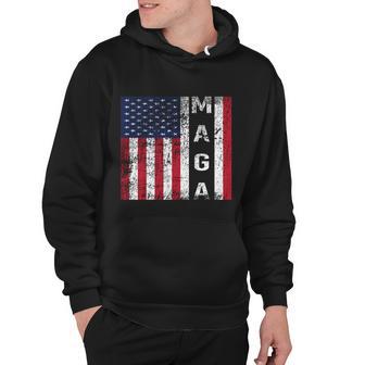 Donald Trump Maga American Flag Gift Hoodie - Monsterry