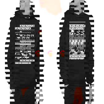 Donald Trump Make Christmas Great Again Ugly Christmas Hoodie - Thegiftio