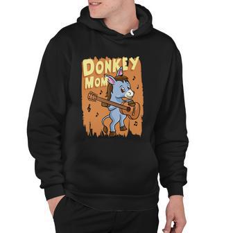 Donkey Mom Cute Mule Farm Animal Agriculture Cute Gift Hoodie - Monsterry