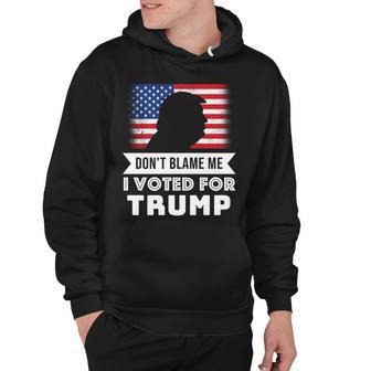 Dont Blame Me I Voted For Trump Tshirt Hoodie - Monsterry