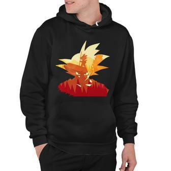Dragon Fighter Silhouette Illustration Tshirt Hoodie - Monsterry