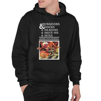 Dungeons & Diners & Dragons & Drive-Ins & Dives Hoodie - Monsterry CA