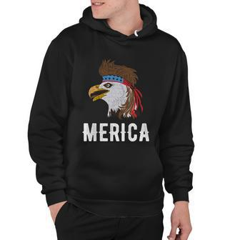 Eagle Mullet 4Th Of July Usa Patriot Merica Cool Gift Hoodie - Monsterry AU
