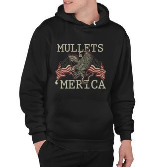 Eagle Mullet Merica Retro American Flag 4Th Of July Cute Gift Hoodie - Monsterry UK