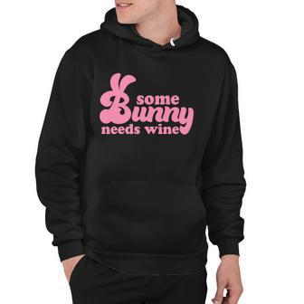 Easter Some Bunny Needs Wine Tshirt Hoodie - Monsterry