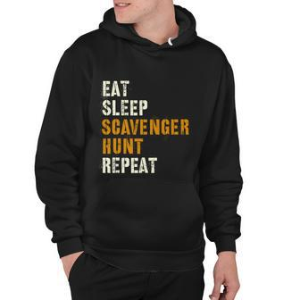 Eat Sleep Scavenger Hunt Repeat Halloween Activity Squad Cool Gift Hoodie - Monsterry AU