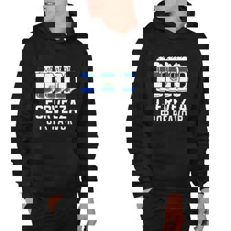 El Salvador Cerveza Por Favor Flag Men Hoodie - Thegiftio