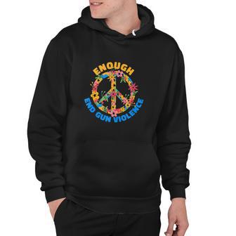 Enough End Gun Violence National Gun Violence Awareness Day Hoodie - Monsterry