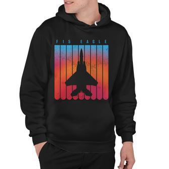 F-15 Eagle Jet Fighter Retro Hoodie - Monsterry DE