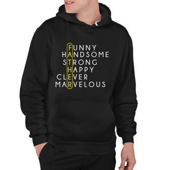 Father Acronym Fathers Day Hoodie - Monsterry DE
