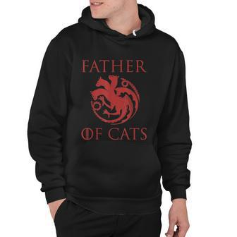 Father Of Cats Funny Cat Lover Kitten Dad Kitty Hoodie - Monsterry AU