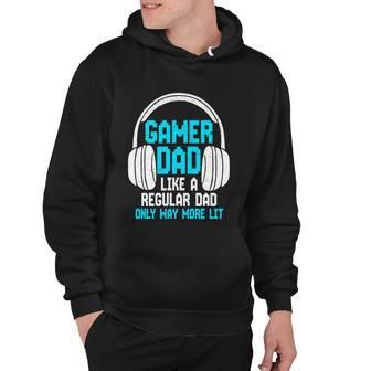 Fathers Day Funny Gamer Dad Hoodie - Monsterry