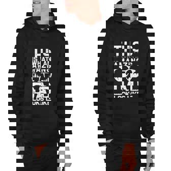 Fathers Day Funny This Is What An Amazing Dad Looks Like Hoodie - Monsterry