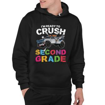 First Day Of School Ready To Crush 2Nd Grade Back To School Hoodie - Monsterry DE