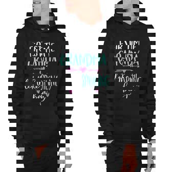 First Time Grandma Let The Spoiling Begin New 1St Time Hoodie - Thegiftio