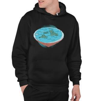 Flat Earth Theory Hoodie - Monsterry AU