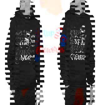 Flip Flops Fireworks And Freedom 4Th Of July Us Flag Hoodie - Monsterry