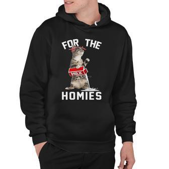 For The Homies Gangsta Cat Tshirt Hoodie - Monsterry AU