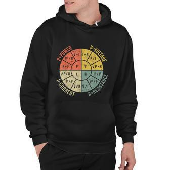Formula Wheel Electrical Engineering Electricity Ohms Law Hoodie - Monsterry CA