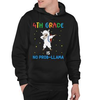 Fourth Grade Is No Prob Llama Teacher Llama Hoodie - Thegiftio UK
