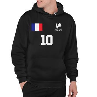 France Soccer Jersey Hoodie - Monsterry